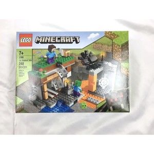 New Lego Minecraft The Abandoned Mine 21166 Play Building Set 248 Pieces